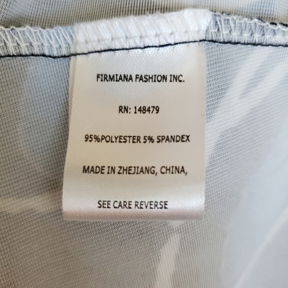 LILY by FIRMIANA Multi-colored flower dress,  size small - Picture 5 of 6